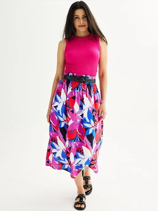Nine West Dresses & Skirts - Women's Nine West Smocked Waist Midi Skirt